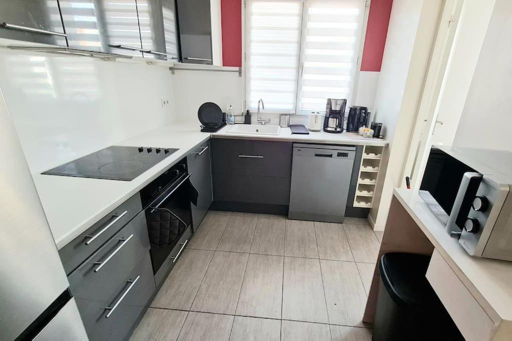 Apartmán Appart Cosy & Spacieux-Metro7 Louis-Aragon+Parking Vitry-sur-Seine Exteriér fotografie
